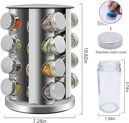 16-Jar Spice Storag